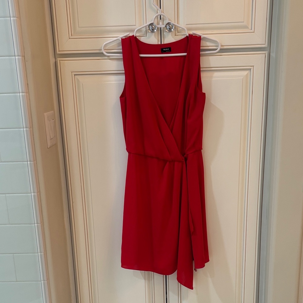 Talula Vibrant Red Mini Dress